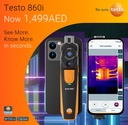 testo 860i kit - Wireless thermal imaging camera for smartphones incl. pouch