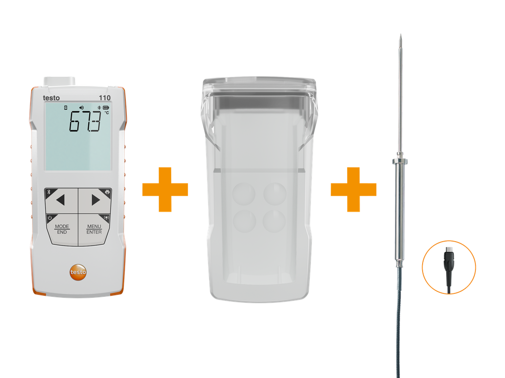 testo 110 Food Set incl. NTC Food probe 