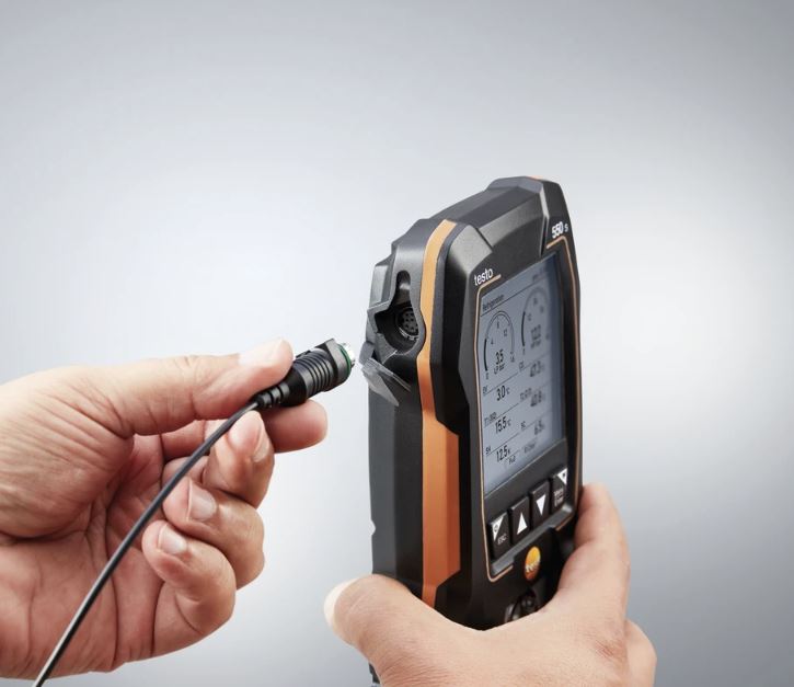 testo 550s Smart Kit - Smart digital manifold with wireless clamp temperature probes