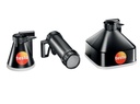 testo 417 Kit 2 vane anemometer with measurement funnels and flow straightener