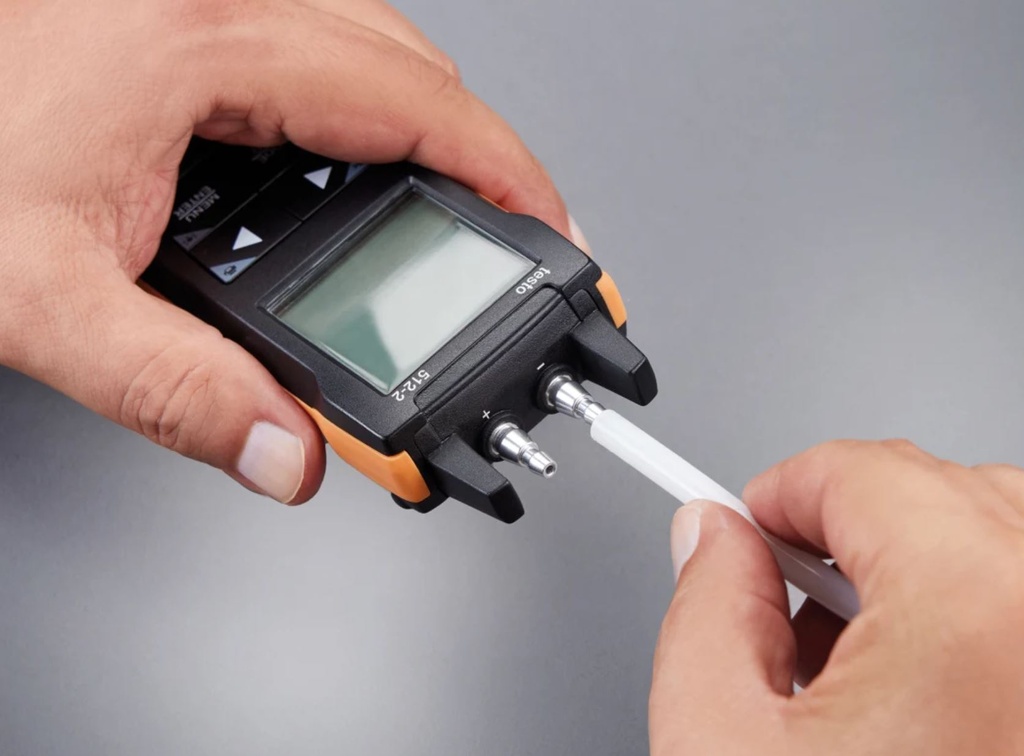 testo 512-2 Digital differential pressure measuring instrument with App connection