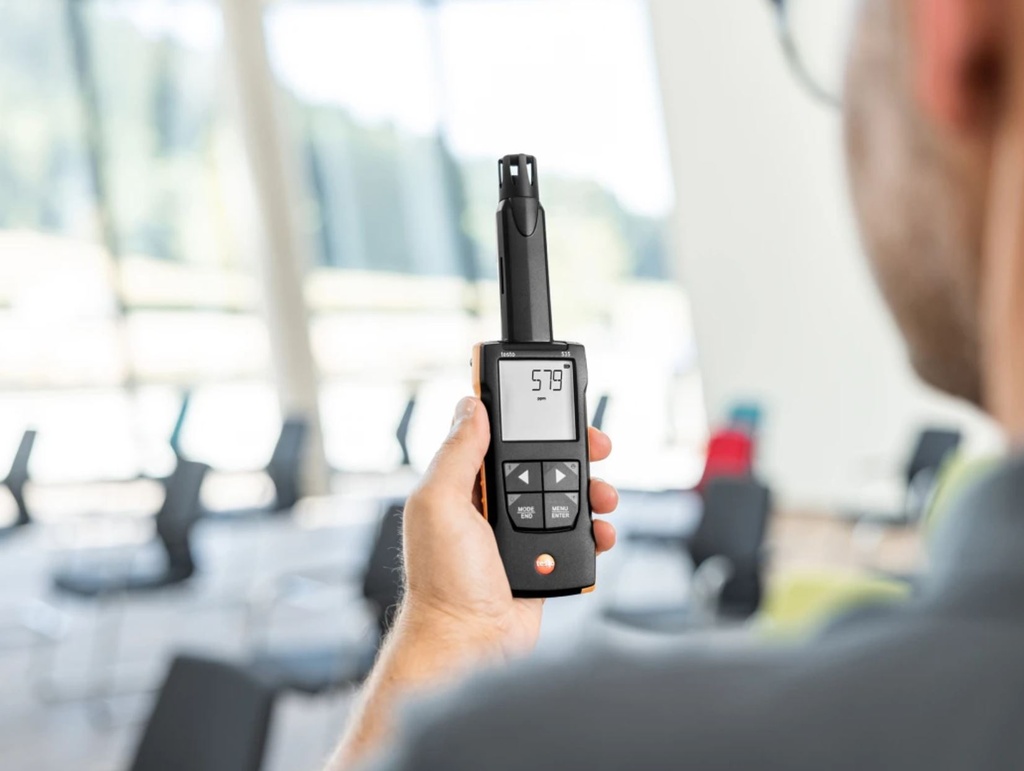 testo 535 Digital CO₂ measuring instrument with App connection