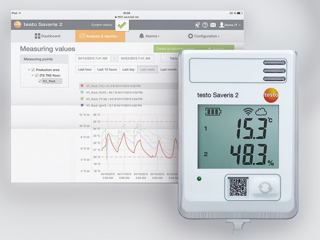 testo Saveris 2 T1 Logger