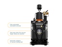 testo 565i Smart vacuum pump for automated evacuations with integrated holding test, 7 CFM / 198 l/min