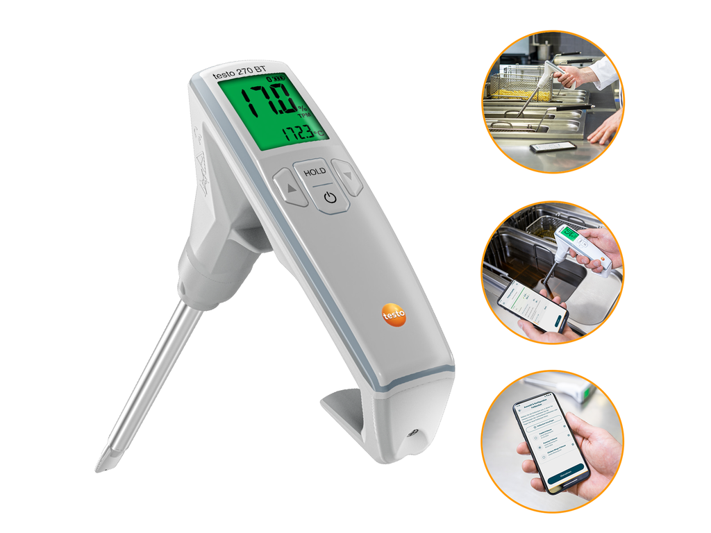 testo 270 BT - Frying oil tester with Bluetooth