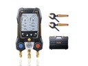 testo 550s Smart Kit - Smart digital manifold with wireless clamp temperature probes