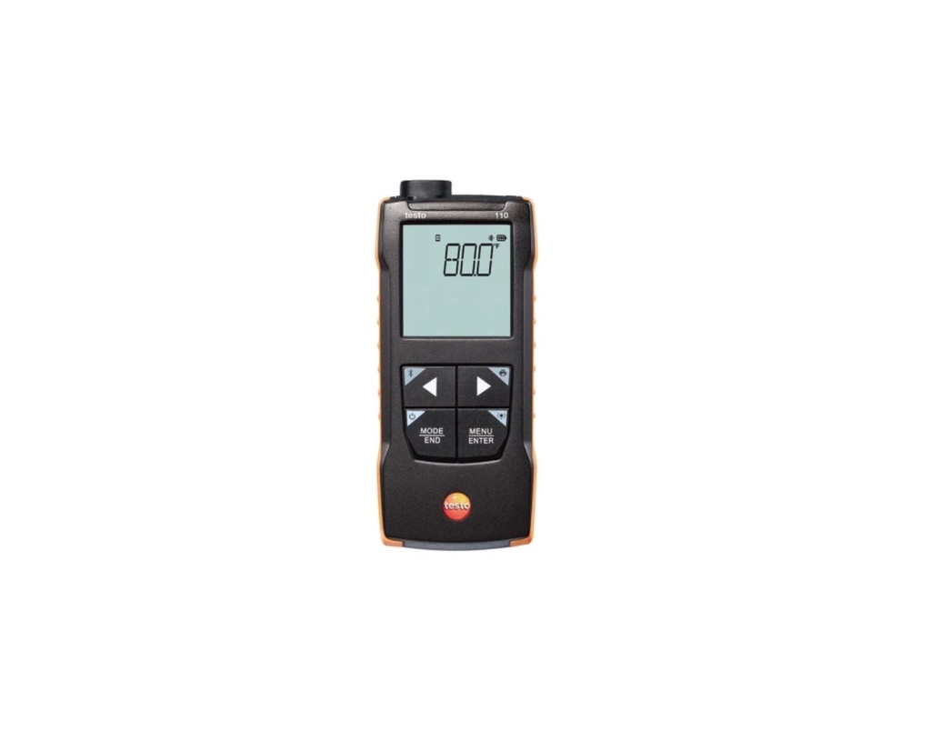 testo 110 NTC and Pt100 temperature measuring instrument with App connection