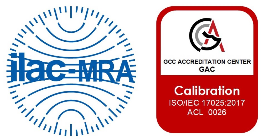 Volume Flow - Calibration Certificate, ISO/17025. 5 points: 400-800-1,200-1,500-2,000m³/h. GAC.