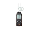 testo 922 Differential temperature measuring instrument for TC Type K with App connection